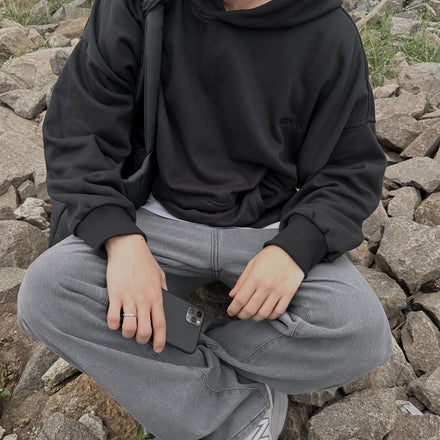 EMBR Hoodie Black