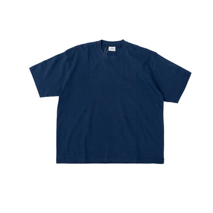 Cropped Heavyweight Tee Navy