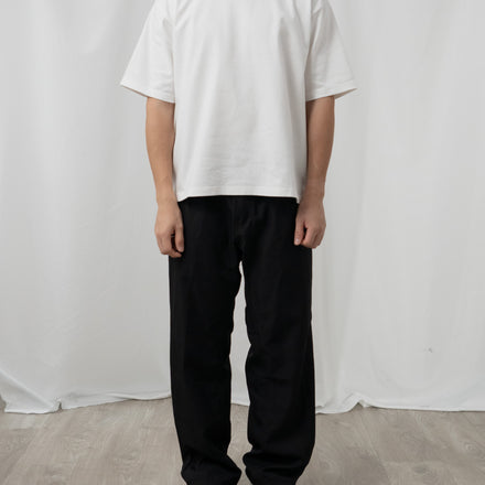 Cropped Heavyweight Tee White
