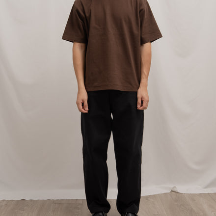 Cropped Heavyweight Tee Coffee