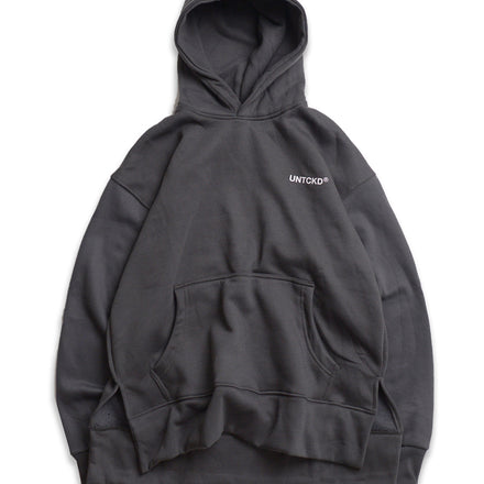Flare Hoodie Dark Grey
