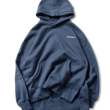 Flare Hoodie Steel Blue