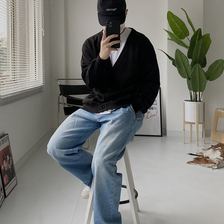 Stray Denim Pants Washed Blue