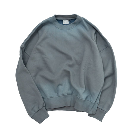 Sun Faded Crewneck - Steel Blue