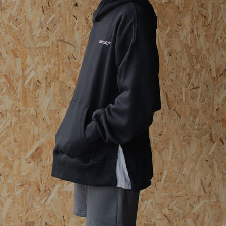 Flare Hoodie Black