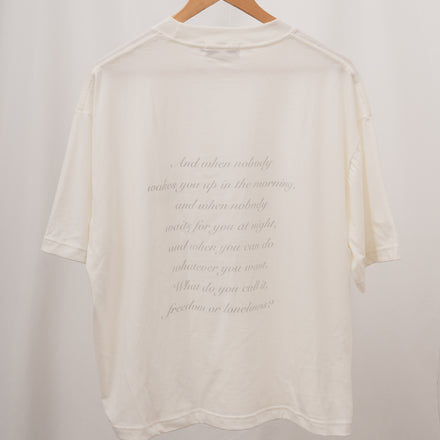 Nobody Tee - Broken White
