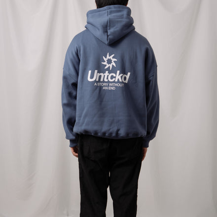 Aster Hoodie Steel Blue