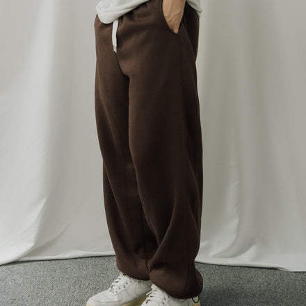 Baggy Training Pants Brown