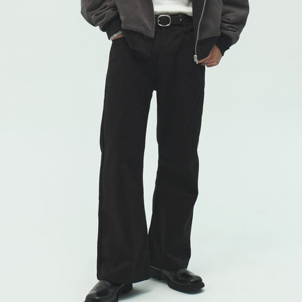 Bootcut Pants - Black