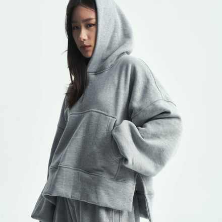 Flare Bubble Hoodie - Misty
