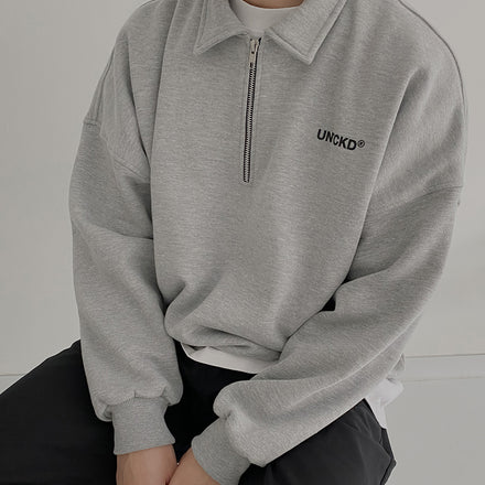 Halfzip Rugby Shirt Misty