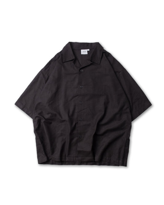Linen SS Shirt Black