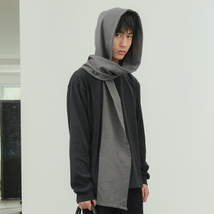 Muffler Long Sleeve Tee - Vintage Black