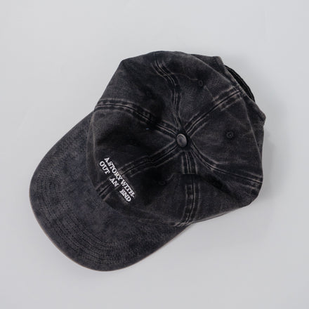 Story Cap Washed Black