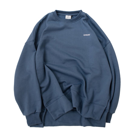 Summit Flare Crewneck Steel Blue