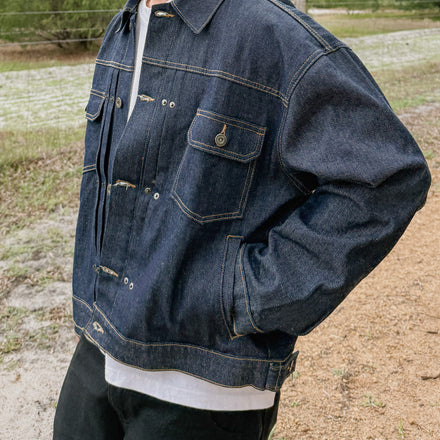 Type II Raw Denim Jacket - Blue
